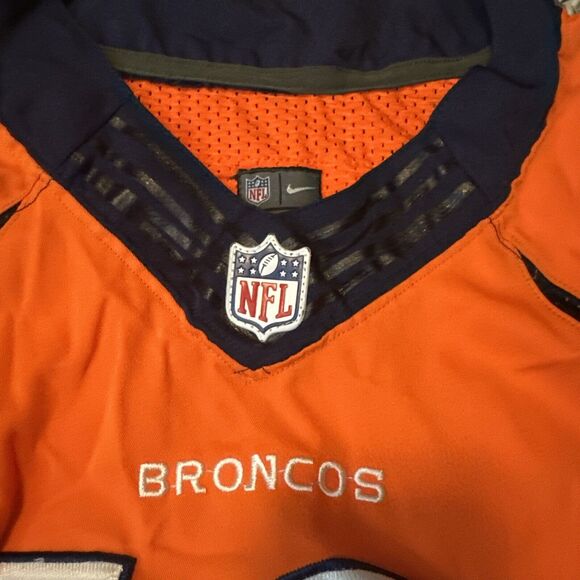 PEYTON MANNING Denver Broncos Nike On-Field Jersey Size 44 Orange Size XL RARE - Picture 3 of 4